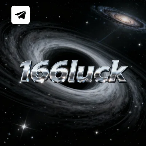 Canal oficial da 166luck no Telegram